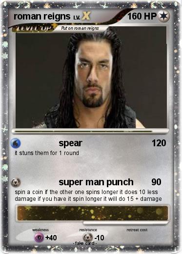 Pokemon roman reigns