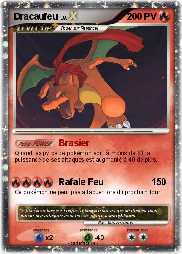 Pokemon Dracaufeu