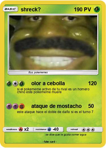 Pokemon shreck?