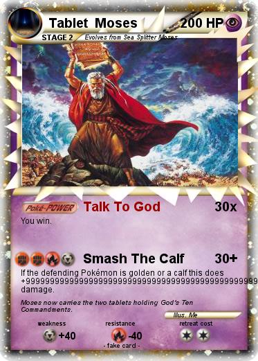 Pokemon Tablet  Moses