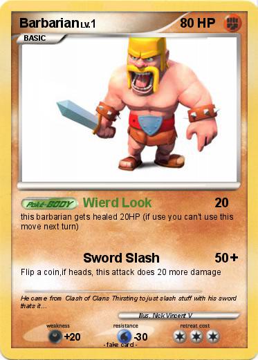 Pokemon Barbarian