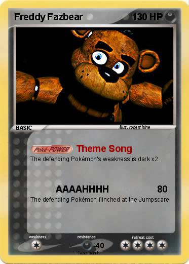 Pokemon Freddy Fazbear