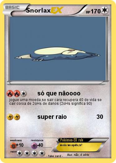 Pokemon Snorlax