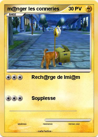 Pokemon m@nger les conneries