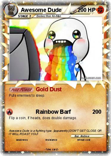 Pokemon Awesome Dude