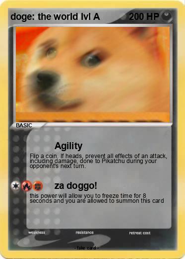 Pokemon doge: the world lvl A