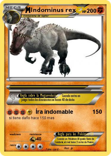 Pokemon Indominus rex