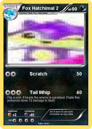 Pokemon Fox Hatchimal 2
