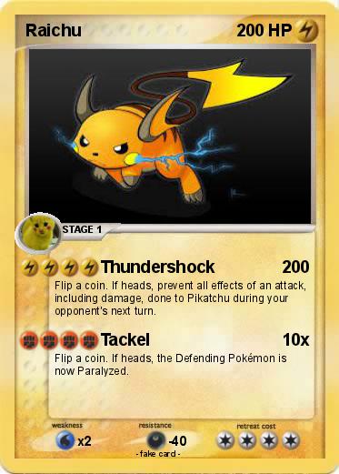 Pokemon Raichu