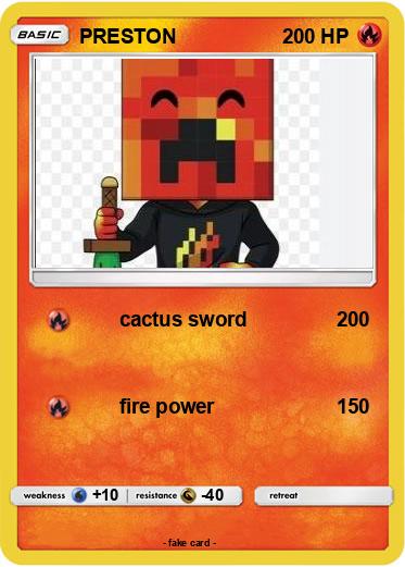 Pokemon PRESTON