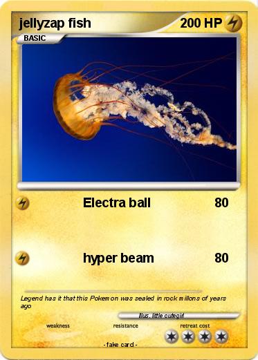 Pokemon jellyzap fish