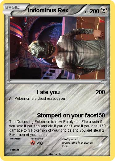 Pokemon Indominus Rex