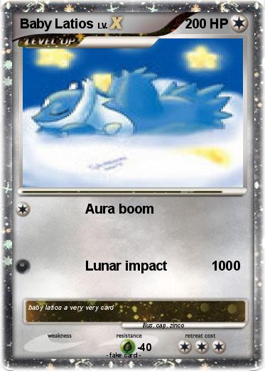 Pokemon Baby Latios