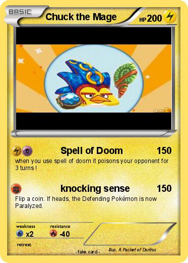 Pokemon Chuck the Mage