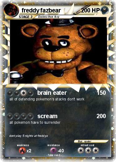Pokemon freddy fazbear