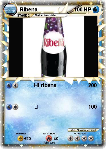 Pokemon Ribena