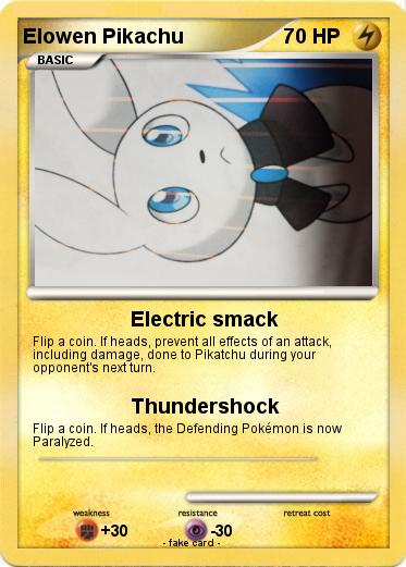 Pokemon Elowen Pikachu