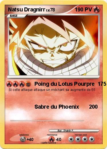 Pokemon Natsu Dragnirr
