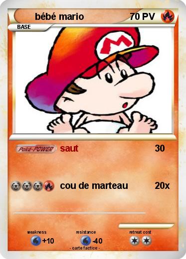 Pokemon bébé mario