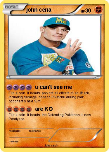 Pokemon john cena