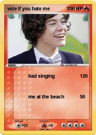 Pokemon vote if you hate me