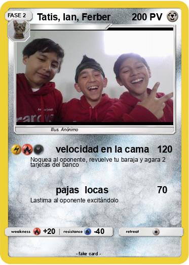 Pokemon Tatis, Ian, Ferber