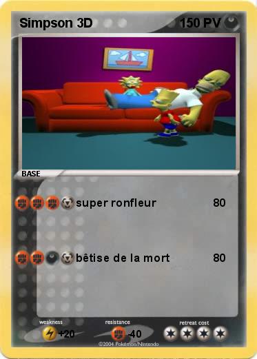 Pokemon Simpson 3D