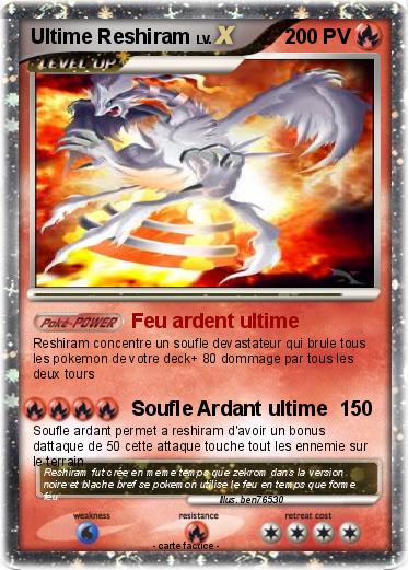 Pokemon Ultime Reshiram