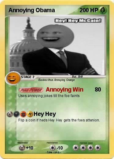 Pokemon Annoying Obama