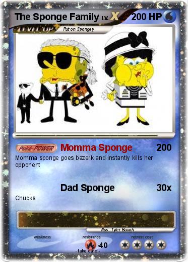 Pokemon The Sponge Family