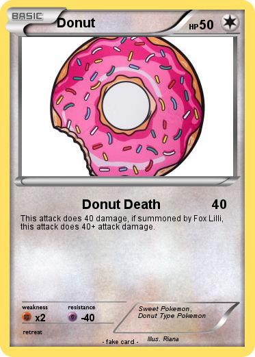 Pokemon Donut