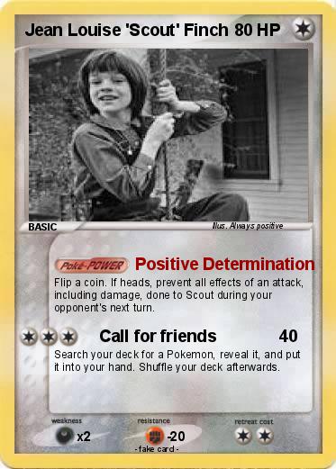 Pokemon Jean Louise 'Scout' Finch