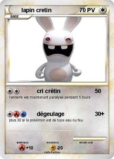 Pokemon lapin cretin