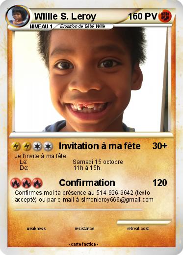 Pokemon Willie S. Leroy