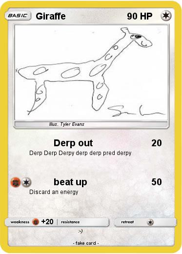 Pokemon Giraffe
