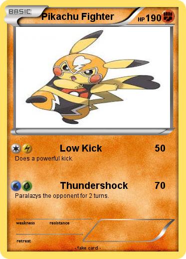 Pokemon Pikachu Fighter