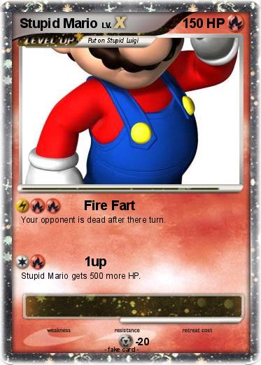 Pokemon Stupid Mario