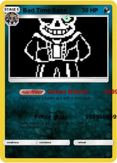 Pokemon Bad Time Sans