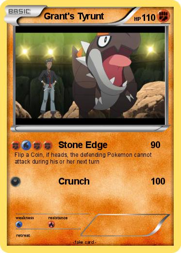Pokemon Grant's Tyrunt