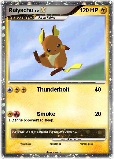 Pokemon Raiyachu