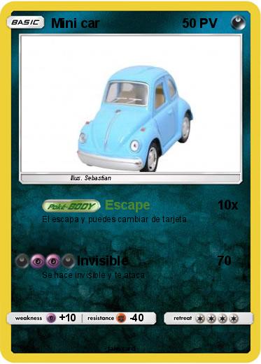 Pokemon Mini car