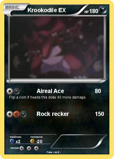 Pokemon Krookodile EX