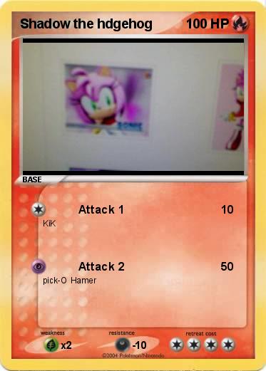 Pokemon Shadow the hdgehog