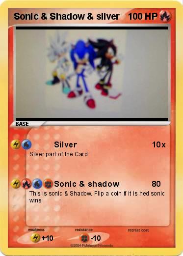 Pokemon Sonic & Shadow & silver