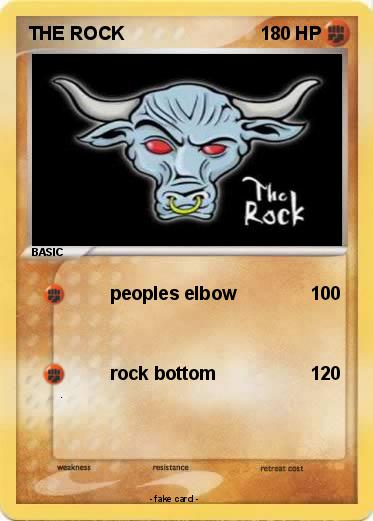 Pokemon THE ROCK