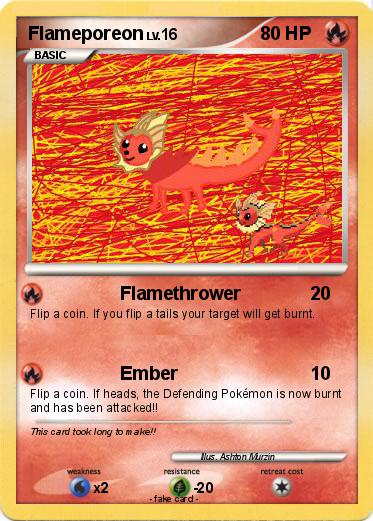 Pokemon Flameporeon
