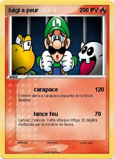 Pokemon luigi a peur