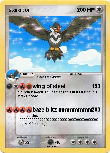 Pokemon starapor