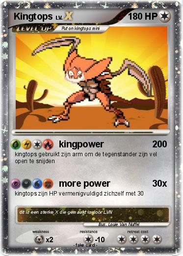 Pokemon Kingtops