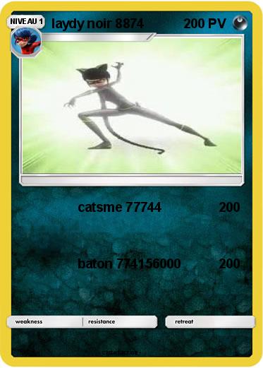 Pokemon laydy noir 8874